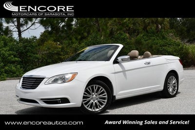 2012 Chrysler 200 2 Door Convertible Limited W/Navigation