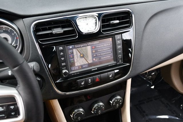 2012 Chrysler 200 2 Door Convertible Limited W/Navigation