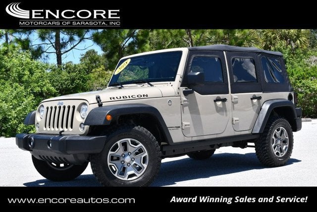 2018 Jeep Wrangler JK Unlimited Rubicon 4x4 W/Rubicon Package 23R