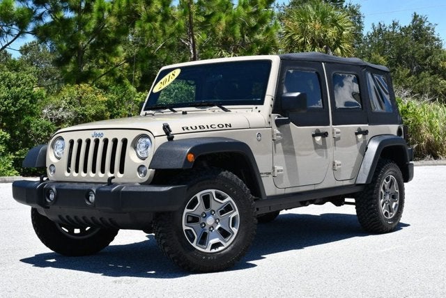 2018 Jeep Wrangler JK Unlimited Rubicon 4x4 W/Rubicon Package 23R