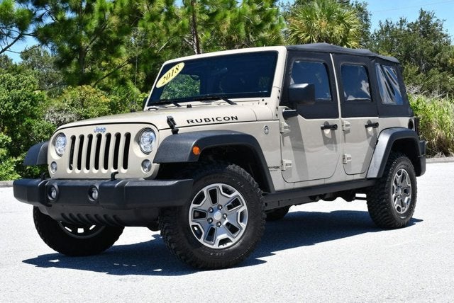 2018 Jeep Wrangler JK Unlimited Rubicon 4x4 W/Rubicon Package 23R
