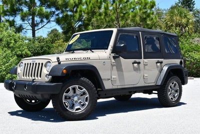 2018 Jeep Wrangler JK Unlimited Rubicon 4x4 W/Rubicon Package 23R