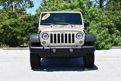 2018 Jeep Wrangler JK Unlimited Rubicon 4x4 W/Rubicon Package 23R