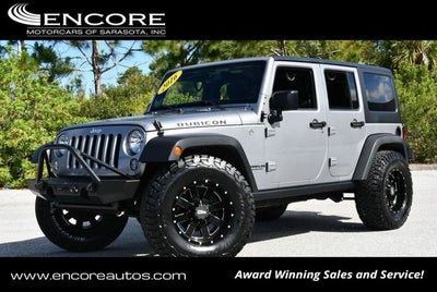 2016 Jeep Wrangler Unlimited 4WD 4 Door Rubicon W/Connectivity Group