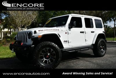 2021 Jeep Wrangler Unlimited Rubicon 4x4 W/LED Lighting Group