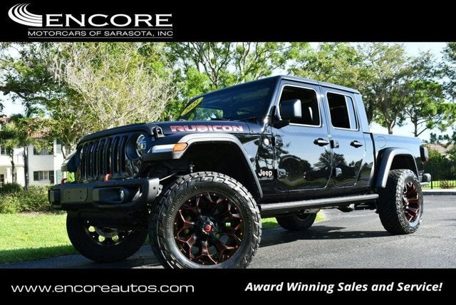 2021 Jeep Gladiator Rubicon 4x4 W/Preferred Package 24R and Fuel Wheel Base