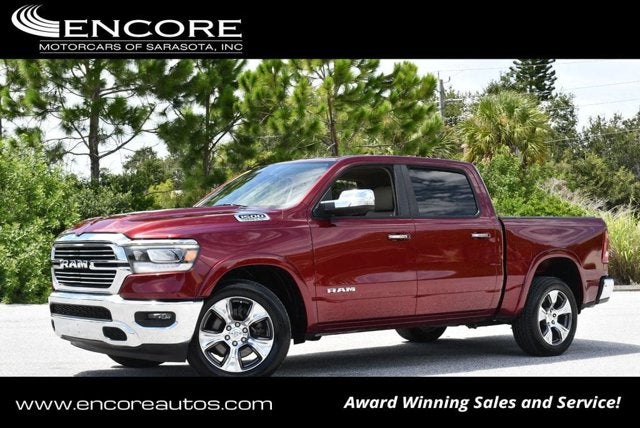 2019 RAM 1500 Laramie 4x2 Crew Cab W/Preferred Package 25H