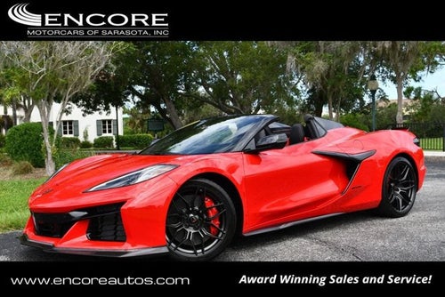 2023 Chevrolet Corvette 2 Door Z06 Convertible W/3LZ & Carbon Ceramic Brakes