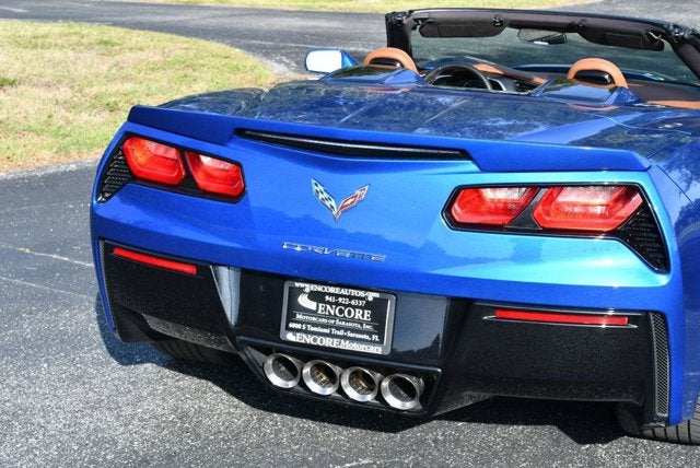 2014 Chevrolet Corvette Stingray 2 Door Z51 Convertible W/3LT and Performance Exhaust