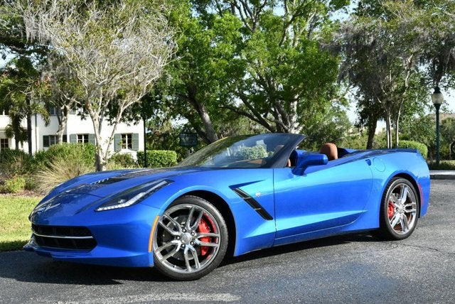 2014 Chevrolet Corvette Stingray 2 Door Z51 Convertible W/3LT and Performance Exhaust