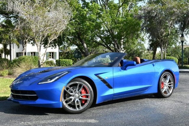2014 Chevrolet Corvette Stingray 2 Door Z51 Convertible W/3LT and Performance Exhaust