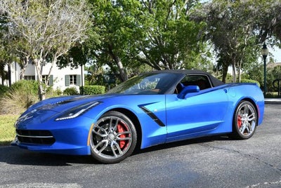 2014 Chevrolet Corvette Stingray 2 Door Z51 Convertible W/3LT and Performance Exhaust