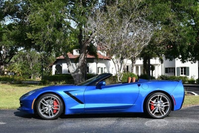 2014 Chevrolet Corvette Stingray 2 Door Z51 Convertible W/3LT and Performance Exhaust