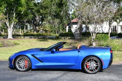 2014 Chevrolet Corvette Stingray 2 Door Z51 Convertible W/3LT and Performance Exhaust