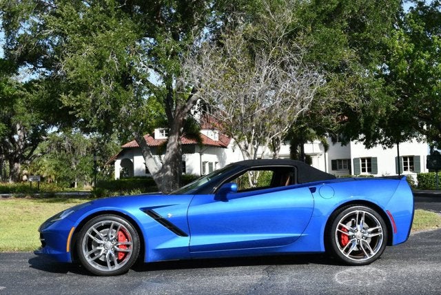 2014 Chevrolet Corvette Stingray 2 Door Z51 Convertible W/3LT and Performance Exhaust