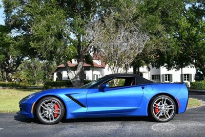 2014 Chevrolet Corvette Stingray 2 Door Z51 Convertible W/3LT and Performance Exhaust
