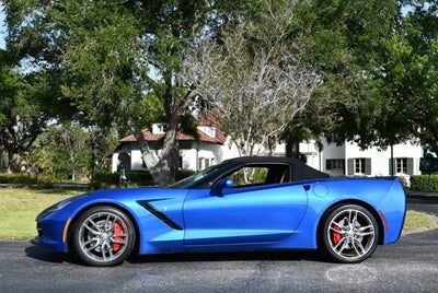 2014 Chevrolet Corvette Stingray 2 Door Z51 Convertible W/3LT and Performance Exhaust