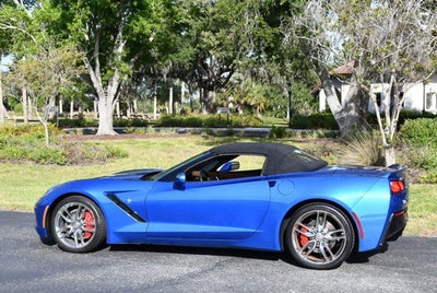 2014 Chevrolet Corvette Stingray 2 Door Z51 Convertible W/3LT and Performance Exhaust