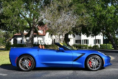 2014 Chevrolet Corvette Stingray 2 Door Z51 Convertible W/3LT and Performance Exhaust