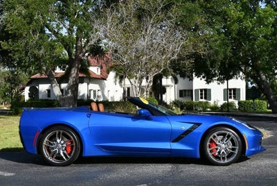 2014 Chevrolet Corvette Stingray 2 Door Z51 Convertible W/3LT and Performance Exhaust