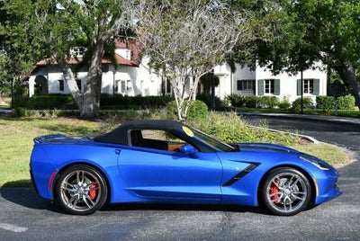 2014 Chevrolet Corvette Stingray 2 Door Z51 Convertible W/3LT and Performance Exhaust