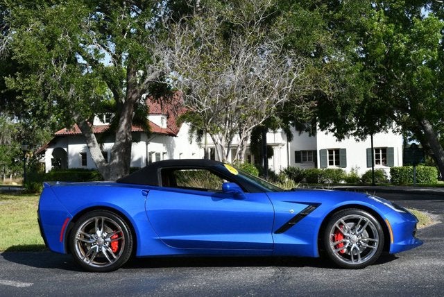 2014 Chevrolet Corvette Stingray 2 Door Z51 Convertible W/3LT and Performance Exhaust