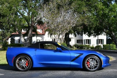 2014 Chevrolet Corvette Stingray 2 Door Z51 Convertible W/3LT and Performance Exhaust