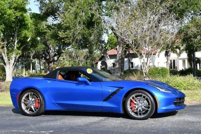 2014 Chevrolet Corvette Stingray 2 Door Z51 Convertible W/3LT and Performance Exhaust