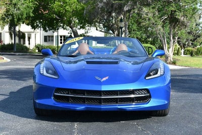 2014 Chevrolet Corvette Stingray 2 Door Z51 Convertible W/3LT and Performance Exhaust