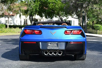 2014 Chevrolet Corvette Stingray 2 Door Z51 Convertible W/3LT and Performance Exhaust