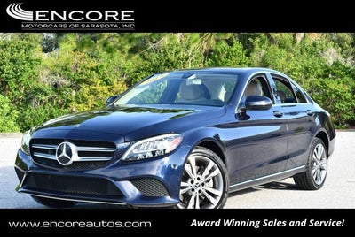 2019 Mercedes-Benz C 300 C 300 4MATIC® Sedan W/Premium Package