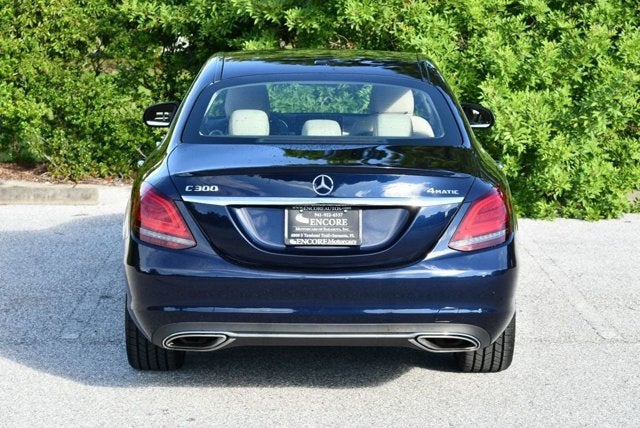 2019 Mercedes-Benz C 300 C 300 4MATIC® Sedan W/Premium Package