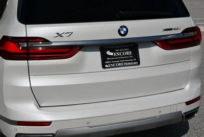 2021 BMW X7 xDrive40i Sports Activity Vehicle W/Premium Package 2