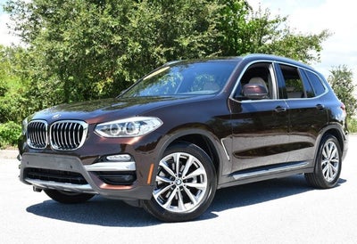 2019 BMW X3 sDrive30i Sports Activity Vehicle W/Luxury & Premium Packages