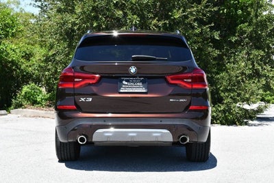 2019 BMW X3 sDrive30i Sports Activity Vehicle W/Luxury & Premium Packages