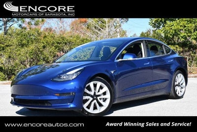 2018 Tesla Model 3 Mid Range Battery RWD Sedan W/Navigation