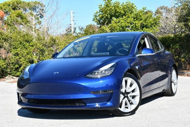 2018 Tesla Model 3 Mid Range Battery RWD Sedan W/Navigation