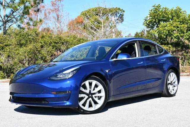 2018 Tesla Model 3 Mid Range Battery RWD Sedan W/Navigation
