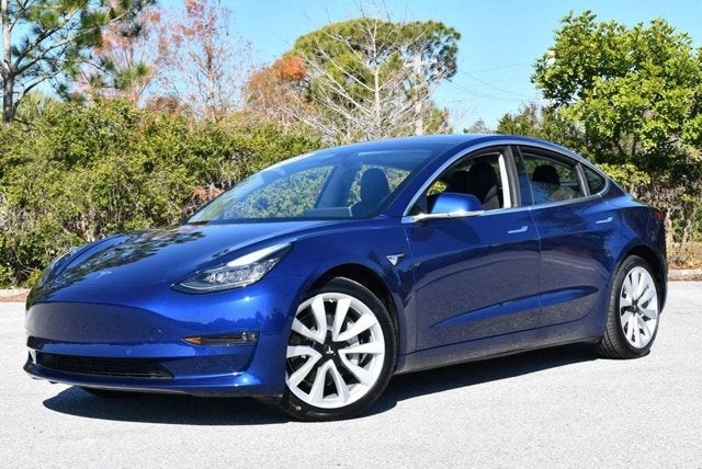 2018 Tesla Model 3 Mid Range Battery RWD Sedan W/Navigation