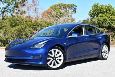 2018 Tesla Model 3 Mid Range Battery RWD Sedan W/Navigation