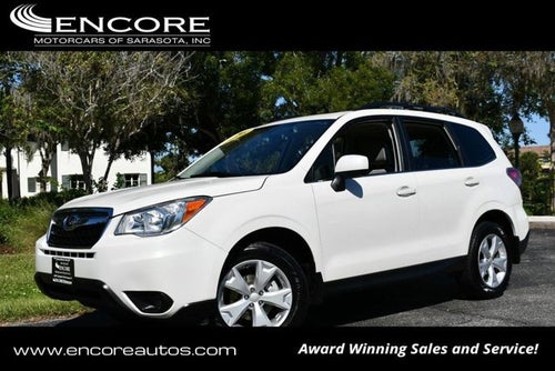 2016 Subaru Forester 2.5I Limited CVT AWD SUV W/Eyesight Warning System