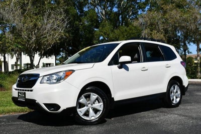 2016 Subaru Forester 2.5I Limited CVT AWD SUV W/Eyesight Warning System