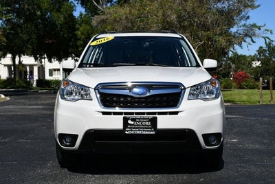 2016 Subaru Forester 2.5I Limited CVT AWD SUV W/Eyesight Warning System