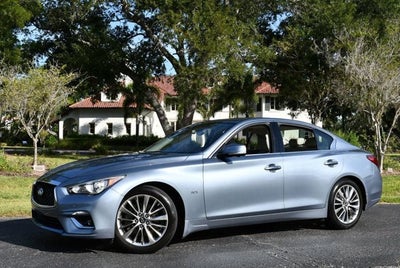 2018 INFINITI Q50 3.0t LUXE RWD Sedan W/Essential, Sensory & Proactive Packages