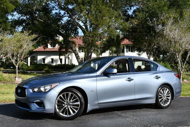 2018 INFINITI Q50 3.0t LUXE RWD Sedan W/Essential, Sensory & Proactive Packages