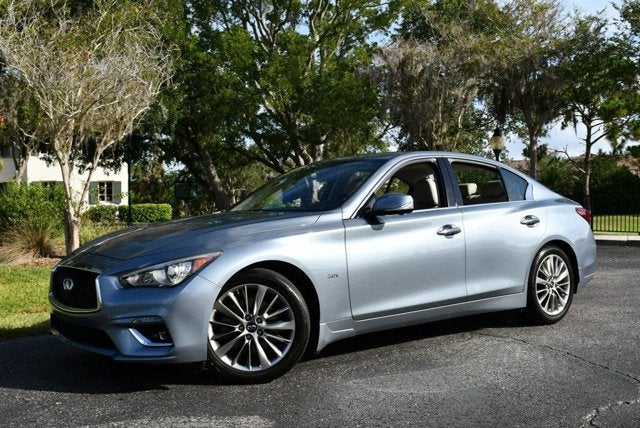 2018 INFINITI Q50 3.0t LUXE RWD Sedan W/Essential, Sensory & Proactive Packages