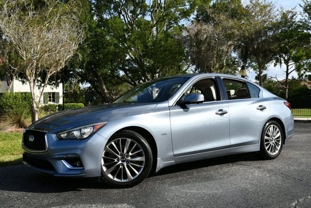 2018 INFINITI Q50 3.0t LUXE RWD Sedan W/Essential, Sensory & Proactive Packages