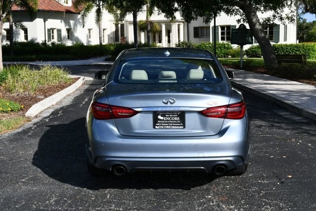 2018 INFINITI Q50 3.0t LUXE RWD Sedan W/Essential, Sensory & Proactive Packages