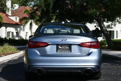 2018 INFINITI Q50 3.0t LUXE RWD Sedan W/Essential, Sensory & Proactive Packages