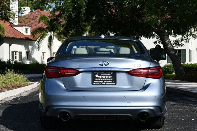 2018 INFINITI Q50 3.0t LUXE RWD Sedan W/Essential, Sensory & Proactive Packages
